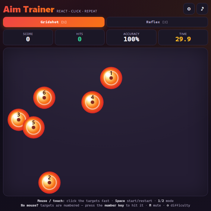 Aim Trainer
