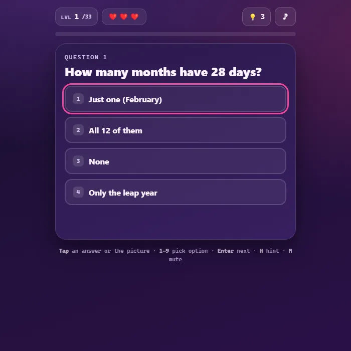 Brain Quiz