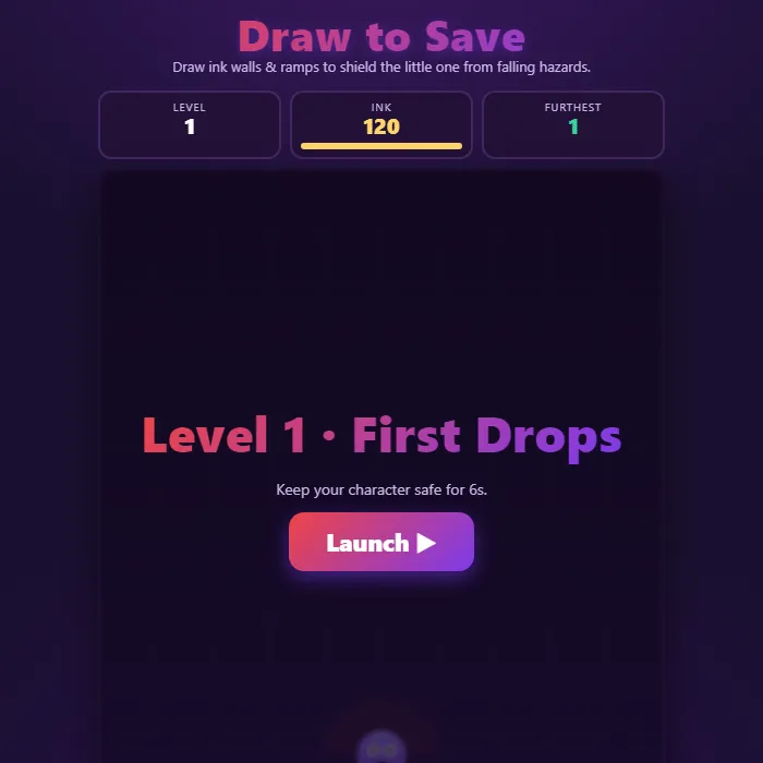 Draw to Save