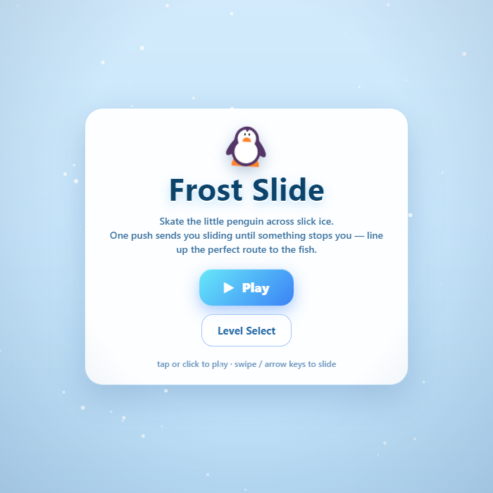 Frost Slide