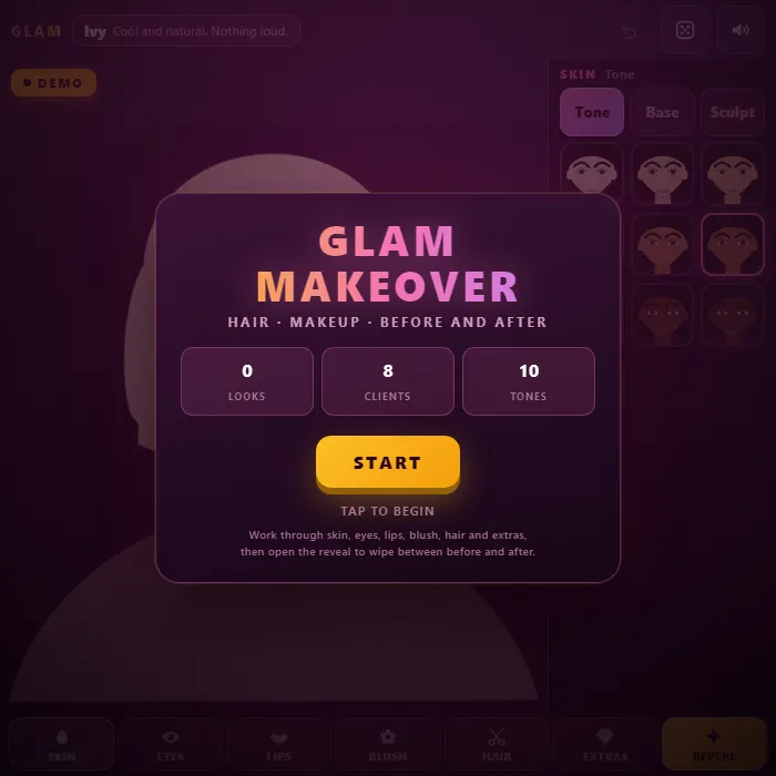 Glam Makeover