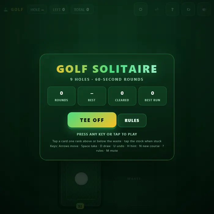 Golf Solitaire