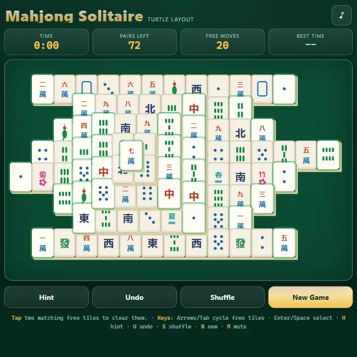 Mahjong Solitaire