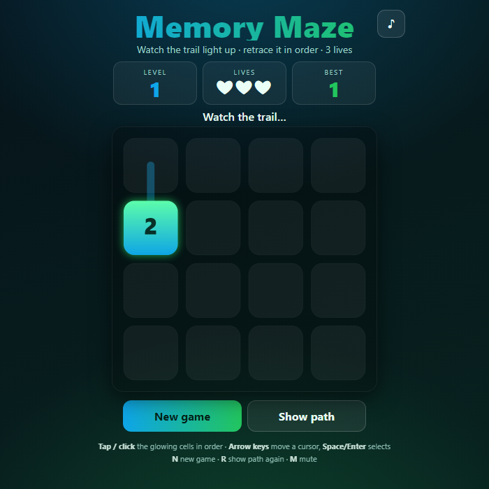 Memory Maze