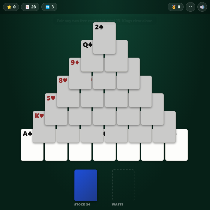 Pyramid Solitaire