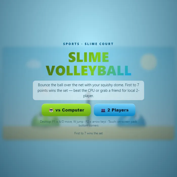 Slime Volleyball