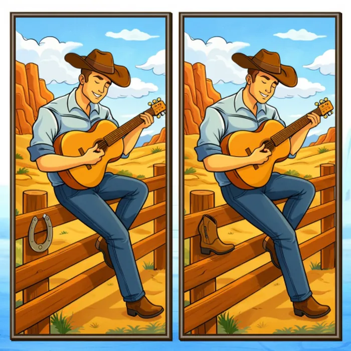 Wild West Spot the Difference