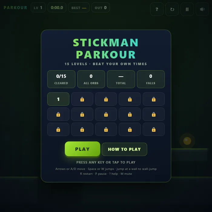 Stickman Parkour