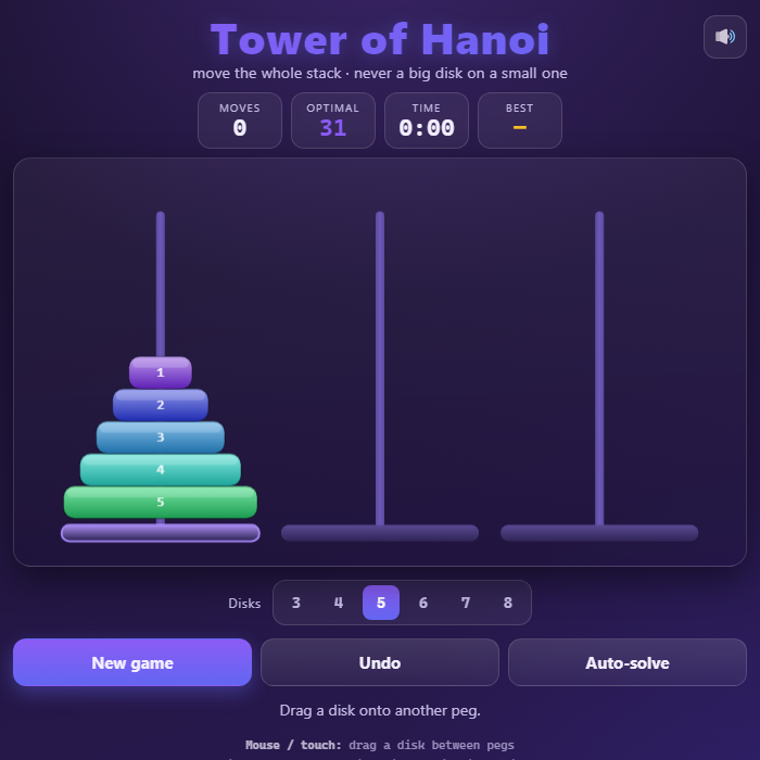 Tower of Hanoi